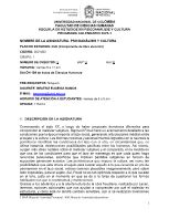 Programa Psicoanalisis y Cultura 2025 - 1