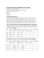 Taller Medición del Ingreso de una Nación (PIB)