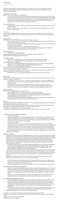 Apuntes Posesión 2024-1