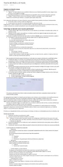 Apuntes Teoría del título y el modo 2024-1