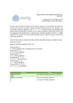 Taller 5 Números perfectos - Funciones