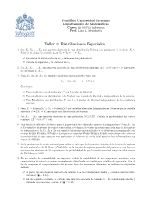 Taller 1 Distribuciones Especiales Inferencia