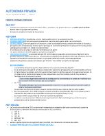 Apuntes Autonomía Privada