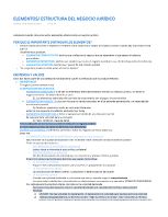 Apuntes Elementos y estructura del negocio jurídico