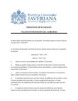 Taller Intervención del Gobierno