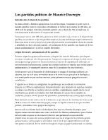 Los partidos políticos de Maurice Duverger.docx