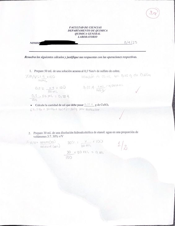 Quiz laboratorio Química General 2025-1