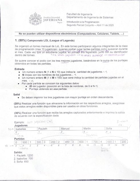 Parcial 2 Conjunto 2025-1